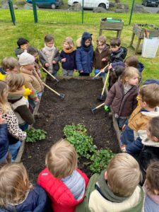 Atelier potager pour les enfants de maternelle
